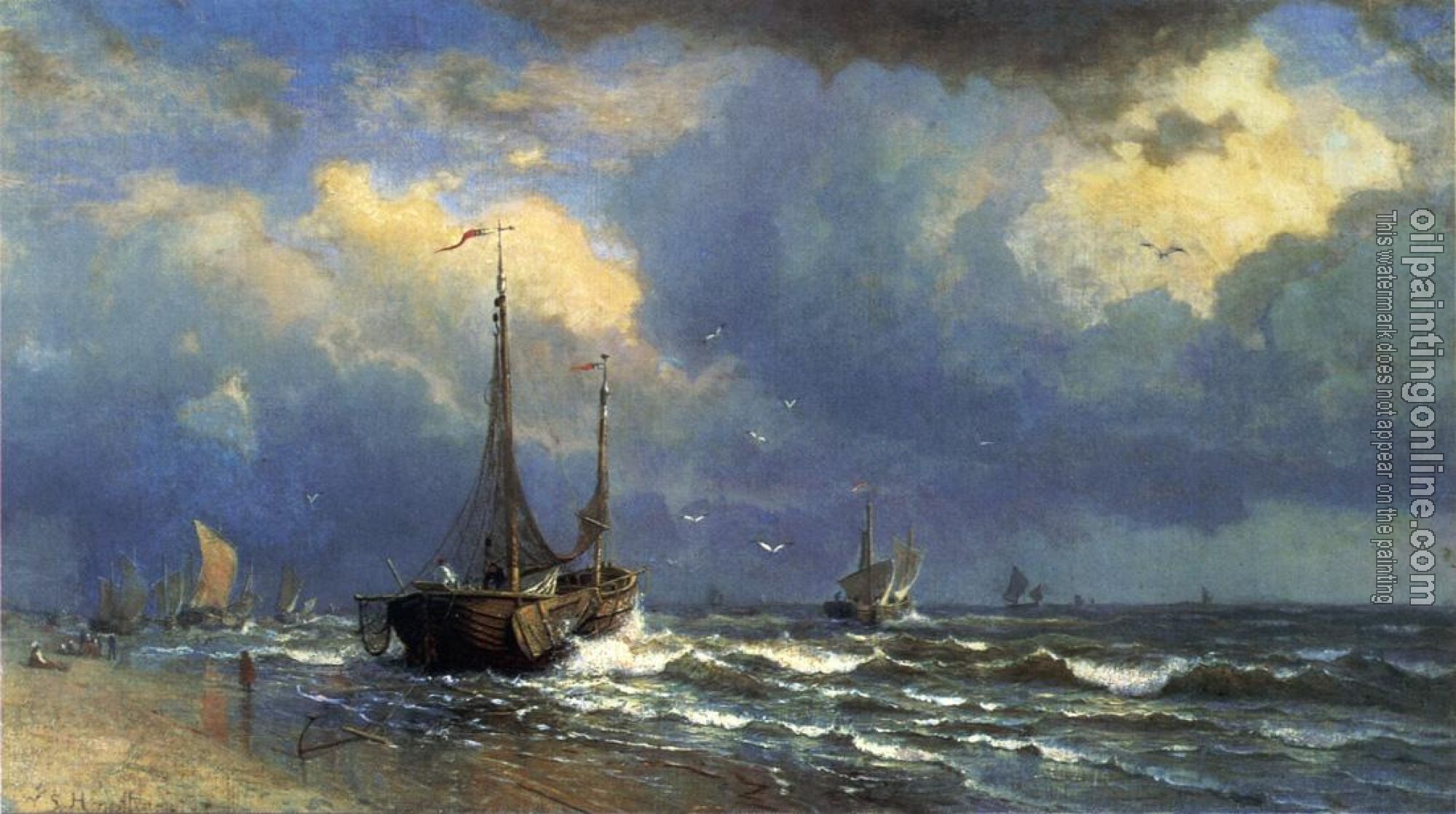 William Stanley Haseltine - Dutch Coast
